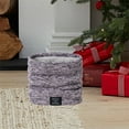 thumbnail image 3 of FOCUSNORM Cache-Cou pour Hommes Hiver Style Tête au-Dessus Imprimé de Lettres Chaud Mode Confortable Cache-Cou, 3 of 8