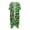 Clover, variant on HELLHERO Casual Swimsuit Coverup for Women for Summer Polyester Loose Bathing Suit Cover Up Retro Floral Pattern