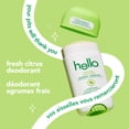 thumbnail image 3 of Déodorant sans aluminium hello agrumes frais pour femmes et hommes, bâton de 73 g, 3 of 9