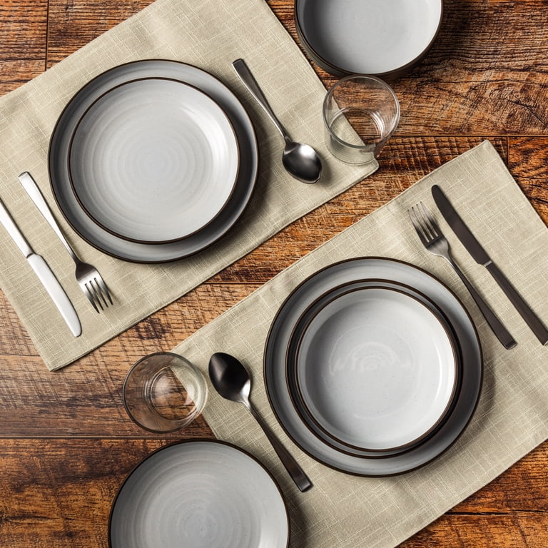 Wildstead Brooks 12-Piece Ceramic Dinnerware Set photo 6