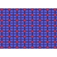 thumbnail image 1 of Ahgly Company Tapis Rectangulaire Lavable en Machine Bleu Ruban, 8 Pieds x 10 Pieds, 1 of 7
