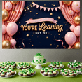 thumbnail image 6 of Pink Balloon Decorative Banner Rude That You're Leaving Farewell for Office Parties Fun Events Humorous Gatherings, 6 of 7