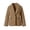 Brown, variant on Womens Wool Blend Pea Coat L Notched Collar Cropped Short Jacket Relaxed Fit Fall Winter Casual Outerwears (Grey M)