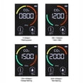 thumbnail image 4 of Monitor de calidad del aire Irfora Medidor de CO2 multifuncional 5 en 1, probador digital de temperatura y humedad, Monitor de calidad del aire, detector de dióxido de carbono TVOC HCHO Irfora Monitor de calidad del aire, 4 of 7