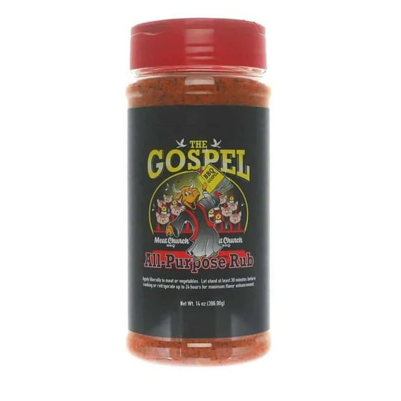 Meat Church The Gospel MFF30 All-Purpose 12.5 oz. BBQ Rub