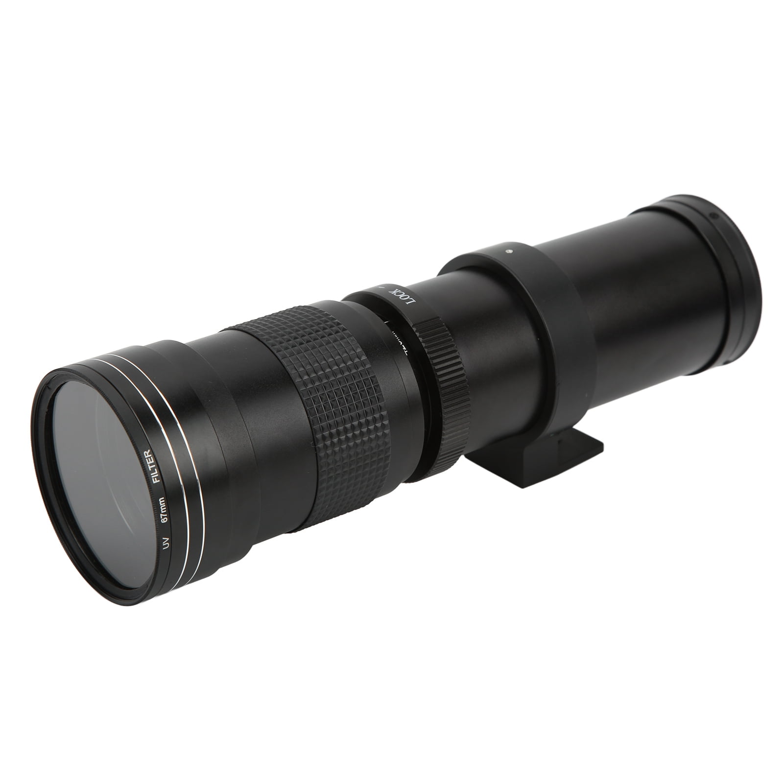 420-800mm f/8.3-16 Manual Zoom Telephoto Lens Long Focal Length Optical Glass Camera Lens for AI Mount DSLR Cameras 10.63 inches / 27.0 cm