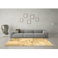 thumbnail image 3 of Ahgly Company Indoor Round Patchwork Brown Transitional Area Rugs, 4' Round, 3 of 4