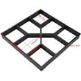 thumbnail image 4 of Moule en Pierre Asymétrique pour Chemin DIY, Moules de Chemin de Jardin Adaptés pour Patio et Pelouse, Polypropylène Résistant Facile à Utiliser Moules en Béton Réutilisables pour Beaux, 4 of 5