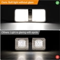 thumbnail image 4 of Paquete de 5 Luces LED Interiores para Autocaravanas, Lámpara de Techo LED con Interruptor para Autocaravanas, Caravanas, Remolques y Barcos, 4 of 5
