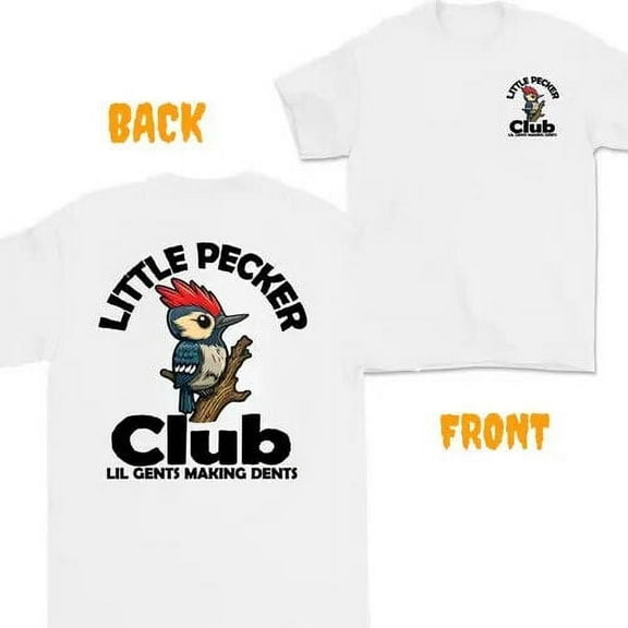 Little Pecker Club men's shirt, gift for her,gift for him,gift for mom,gift for
