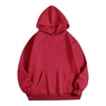 thumbnail image 3 of MeetoTime Sweat à Capuche Surdimensionné pour Femmes 2024 Décontracté à Manches Longues avec Poches, 3 of 5