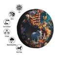 thumbnail image 4 of Honeii Whimsical Animal Spiral Print Tire Covers, Waterproof Anti-UV Sun Snow Rain Tire Covers for Trailers, RV, Camper, SUV, Truck-17 inch, 4 of 6