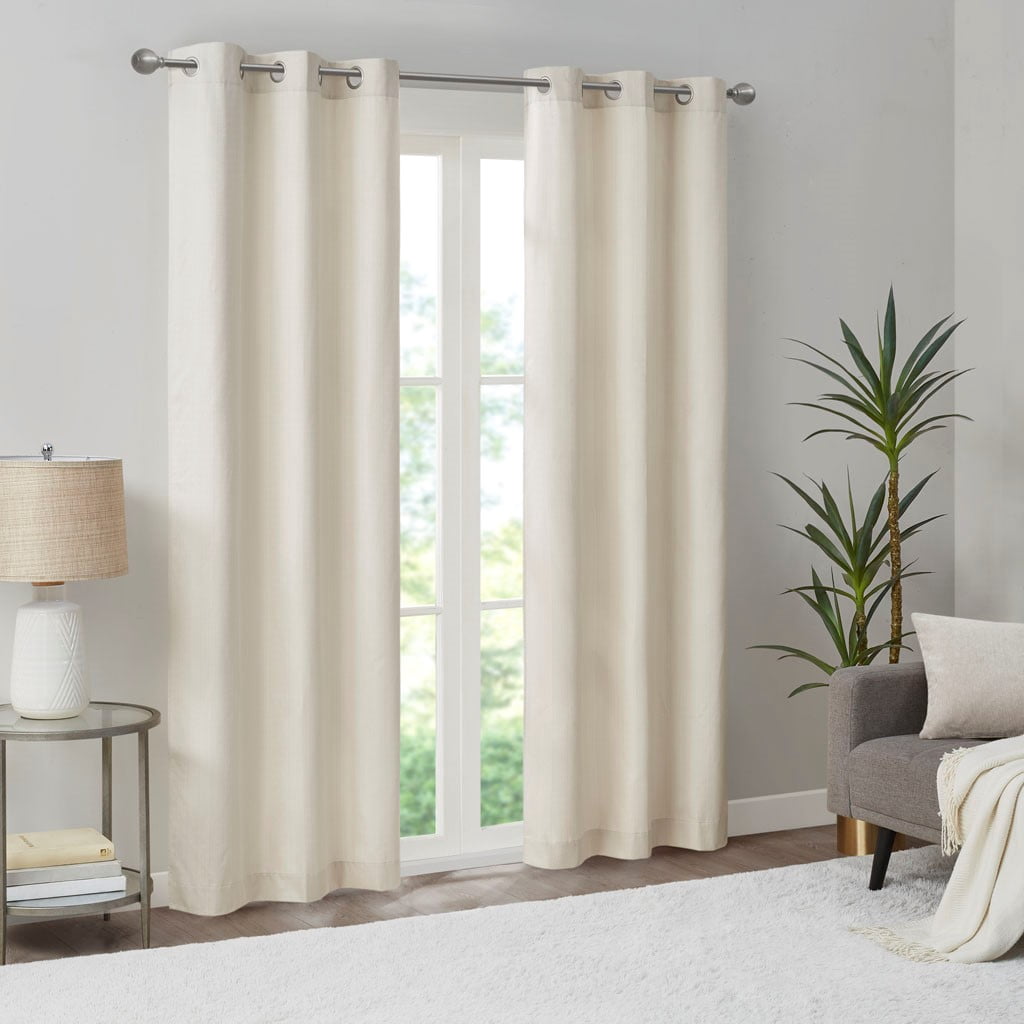 Room Darkening Curtain Panel Pair(2 Pcs Window Panels)