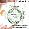 thumbnail image 2 of Thank You Gifts Godparents Gifts Godparents Appreciation Gifts Ornament Ceramics Hanging, 2 of 6