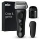thumbnail image 1 of Afeitadora eléctrica Braun Series 8 8560cc para hombre, 4+1 elementos de afeitado y recortador de precisión para vello largo, SmartCare Center 5 en 1, afeitado apurado y suave incluso en barbas densas, 1 of 5