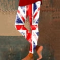 thumbnail image 2 of MKLEKYY Leggings deportivos para mujer, leggings con estampado tie dye del Día de la Independencia para mujer, leggings deportivos de levantamiento, pantalones de yoga 981, 2 of 4