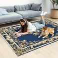 thumbnail image 4 of 5.3'x7.5' carpet rugs for living room carpet washable area rug for dining room area rug modern office area rug, 4 of 7