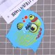 thumbnail image 4 of Gorro de natación de dibujos animados de silicona impermeable Unisex para niños, gorro de natación de peces y animales para niños y niñas, azul lago oso de fresa  Electrónica, 4 of 5