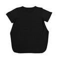 thumbnail image 3 of Tittly T Shirts for Women Spring Tops for Women Women's Plus Size Women's Clothing Casual Simple Tops Round Neck Slit Short Sleeve T Shirt Tshirts Shirts Basic Tees Black XL, 3 of 9