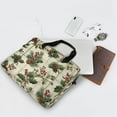 thumbnail image 5 of 16" Laptop Briefcase for Work Travel Laptop Shoulder Bag Carrying Handbag Laptop Case Pine Boughs and Holly Pattern, 5 of 8