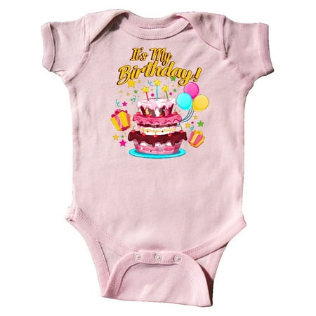 

Inktastic It s My Birthday Gift Baby Boy or Baby Girl Bodysuit