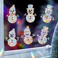 thumbnail image 5 of Halloween Window Decals Holographic Static Cling Stained Glass Film Bird Window Decals for Glass Windows Home Office Holiday Decor 1 Piece, 5 of 8