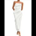 thumbnail image 1 of Vestidos de Cóctel Maxi con Volantes, Sexys y Elegantes, Ajustados y con Top de Tubo para Mujer L, 1 of 10