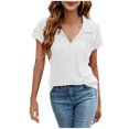 thumbnail image 2 of Top de manga corta para mujer con estampado degradado sexy de verano para mujer Fridja ghk7380, 2 of 9