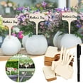 thumbnail image 3 of Ynlkorvg Label Sign With Marker Insert Wooden Ground Pen Gardening 50PCS 2ml Home Decor, 3 of 9