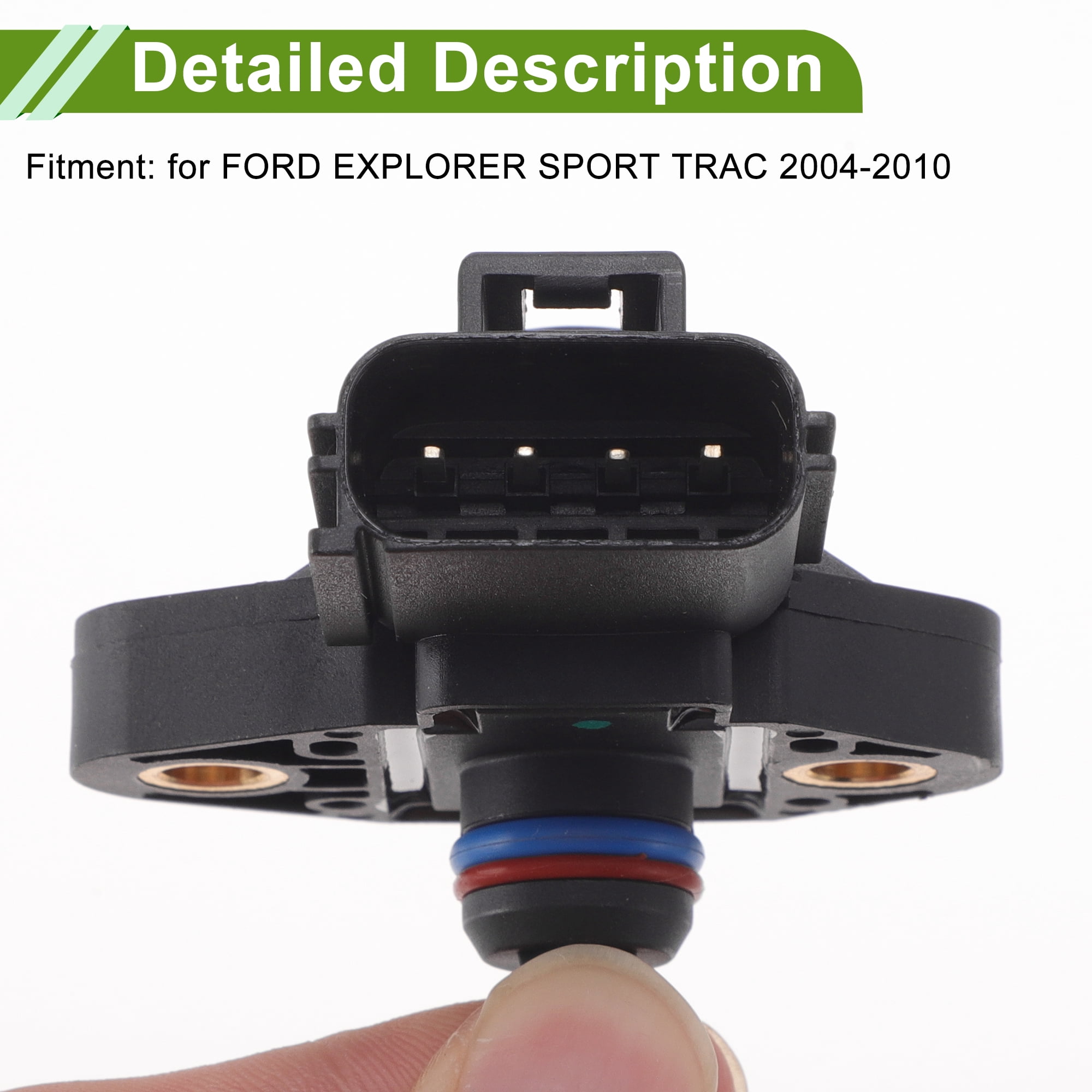 Unique Bargains Manifold Absolute Pressure MAP Sensor for FORD EXPLORER SPORT TRAC 2004-2010 No.5C3Z9G756AD 1 Pc