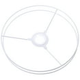 thumbnail image 1 of CTIRCHIU 2 Pieces Drum Shape Lampshade Frame Metal for Decorative Effect Designers, 1 of 8
