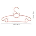 thumbnail image 2 of 10Pcs Baby Plastic Clothes Hanger Durable Clothing Holder Closet Organizer, 2 of 6