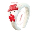 thumbnail image 2 of Fiudx Diadema Navideña con Diseño de Papá Noel, Muñeco de Nieve y Reno, Ajuste Elástico Cómodo, Accesorio Antideslizante para El Cabello, Regalo para Fiestas Navideñas, para Mujeres y Niñas (1 Unidad, 2 of 2