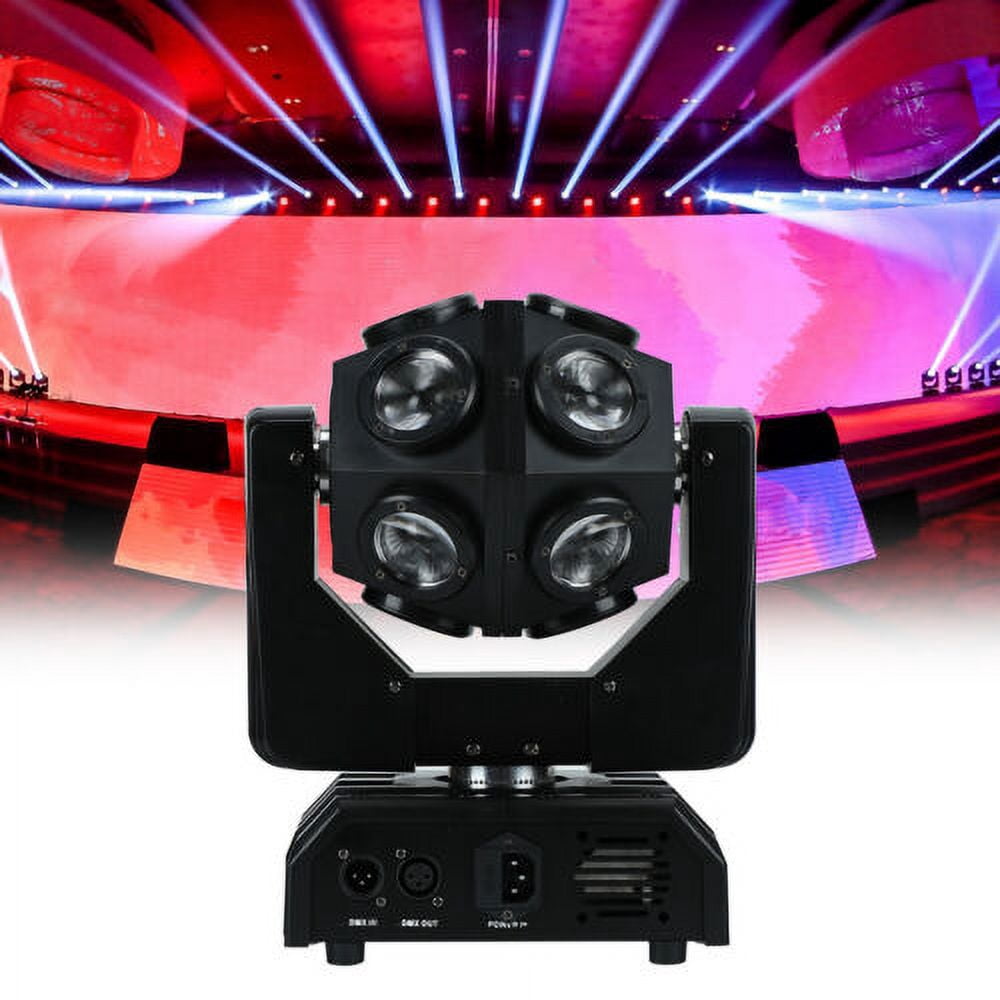 4 in 1 Moving Head Light LED Beam DJ Stage Wash Light Disco Party Stage 150W