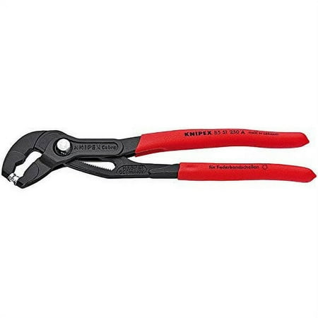 UPC: 0843221020408 | Knipex 10  Spring Hose Clamp Pliers – Plastic Grip