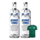 thumbnail image 1 of 4 Vodka Absolut Blue 750 ml + Jersey Verde, 1 of 3