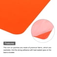 thumbnail image 4 of Uxcell 6 Pcs Iron on Patches Fabric Repair Patches for Clothes Tangerine, 4 of 6