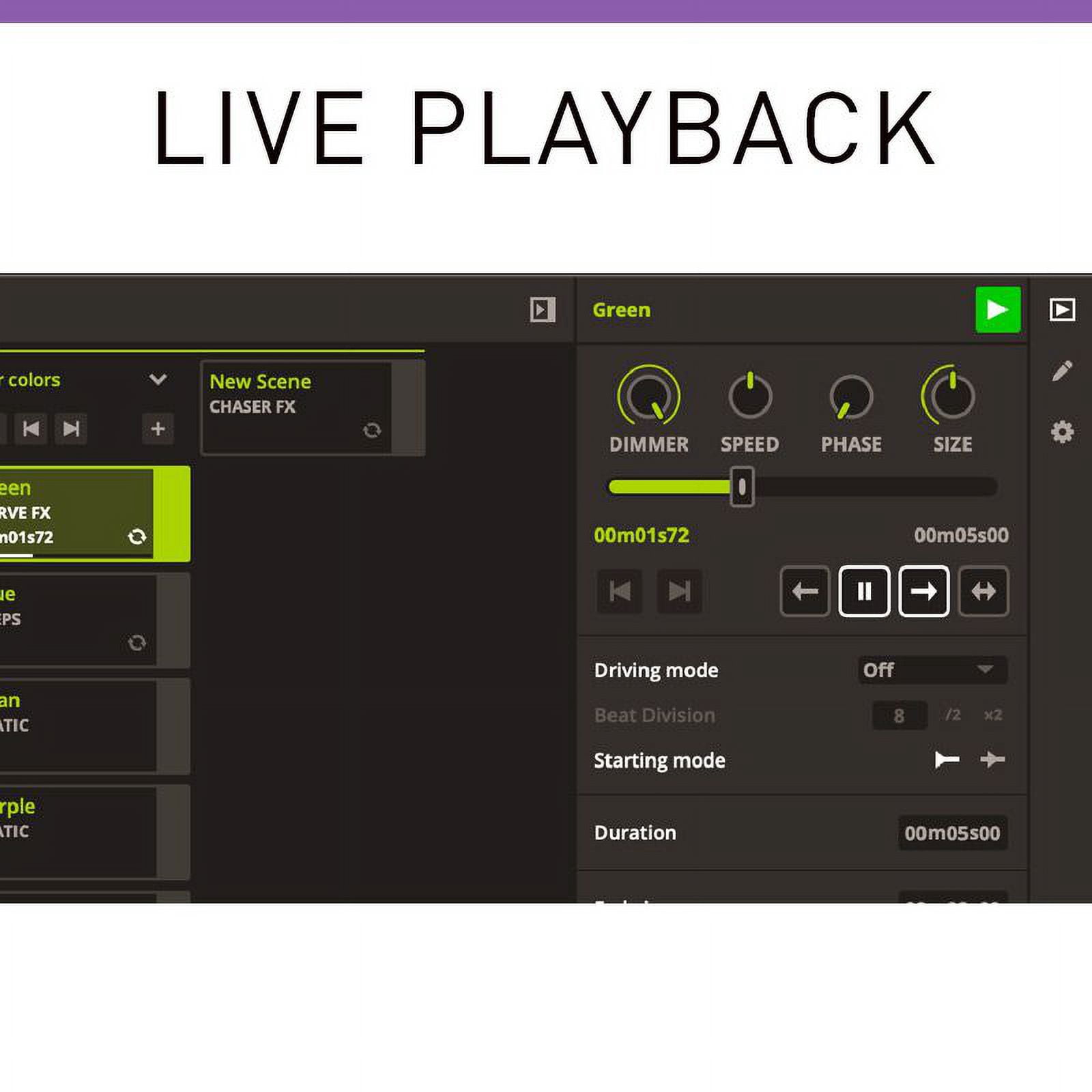 ADJ myDMX 5 DMX Lighting Control Software/Hardware for Mac & PC