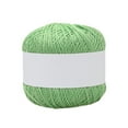 thumbnail image 1 of Langgg Knitting Thread Cotton Crochet Yarn Embroidery Clothes Sweater Tapestry Weave Line DIY Accessory Fruit Green, 1 of 9