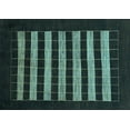 thumbnail image 1 of Ahgly Company Indoor Rectangle Abstract Light Blue Modern Area Rugs, 2' x 4', 1 of 4