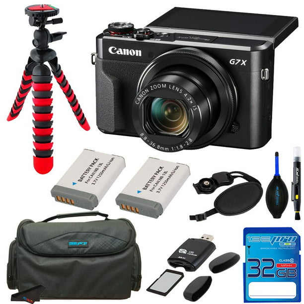 Canon Powershot G7x Mark Ii Digital Camera Pixi Bundle Walmart Com Walmart Com