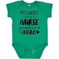 thumbnail image 3 of Inktastic My Daddy is a Nurse and a Hero Boys or Girls Baby Bodysuit, 3 of 5