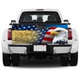 thumbnail image 5 of Patriotic Eagle God Bless America Truck Tailgate Decal Sticker Wrap MLH1202TD - 58x24 in, 5 of 5