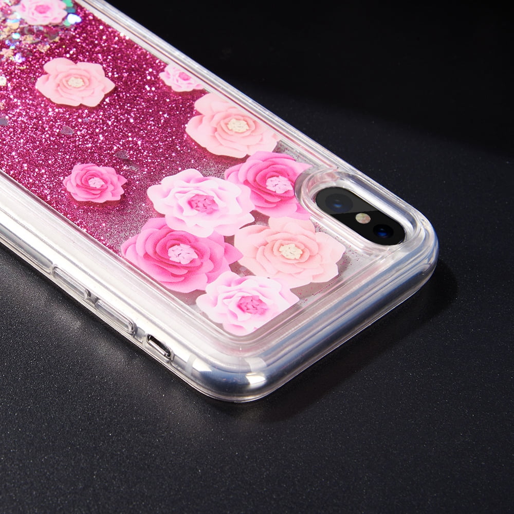 Shimmering Waterfall Protective Skin Case for Apple iPhone X (Exact Fit)