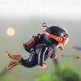 thumbnail image 3 of facefd Miniature Diver Figure Oceans Pavilion Diving Model for Aquarium Decor Diving Black, 3 of 8