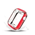thumbnail image 6 of Allytechgroup Apple Watch Case 45mm iWatch Series 7 8 9, TPU Anti-Scratch Slim Fit Shockproof Bumper Case Cover for Apple Watch 45mm Series 7 8 9, Red, 6 of 7