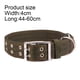 thumbnail image 2 of Collar de perro con hebilla, collar táctico militar de nailon ajustable para perros, collar pesado para perros con anillo en D de 2 filas, 2 of 5