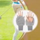 thumbnail image 3 of Guantes de entrenamiento de golf de invierno, medio guantes, decorativos, modernos, gruesos y ligeros. Gris, 3 of 5