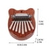 thumbnail image 3 of Piano miniatura de pulgar de madera maciza de 8 tonos | Kalimba portátil para dedos con teclas de acero refinado | Instrumento musical ligero con cordón | Regalo musical compacto de una pieza, 3 of 5