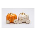 thumbnail image 3 of Ceramic Pumpkin Carriage Salt and Pepper Shakers, Fall Decor, Kitchen Decor, Gift for Her, 3 of 4